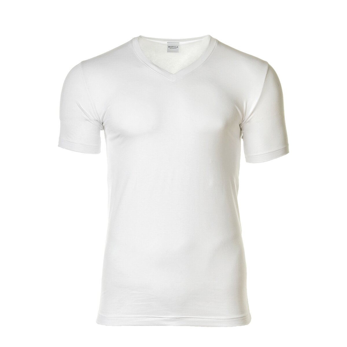 NOVILA Herren T-Shirt aus elastischem Fein-Single-Jersey, 49,95 €