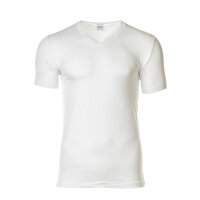 NOVILA Herren T-Shirt - V-Ausschnitt, Stretch Cotton,...