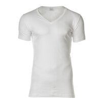 NOVILA Herren T-Shirt - V-Ausschnitt, Natural Comfort,...