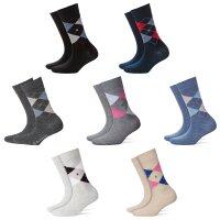 Burlington Ladies Socks Everyday Mix, Pack - Rhomb and...