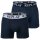 REPLAY Mens Boxer Shorts, Pack of 2 - Trunks, Cotton Stretch