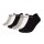 NIKE Unisex 6-Pack Sneaker Sports Socks - Everyday, Lightweight No Show, unicoloured