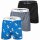Happy Shorts Mens Woven Boxer Shorts, 3 Pack - American Boxers, Cotton