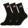 ellesse Unisex Sports Socks ILLAN, 3 Pack - Tennis Socks, Ribbed Cuff, Logo
