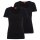 HUGO Ladies T-Shirt, 2-Pack - T-Shirt RN, Undershirt, Round Neck, Cotton, one color