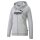 PUMA Ladies Hooded Jacket - ESS Logo Full-Zip Hoodie, Round Neck, Long Sleeve, Hood, Plain