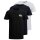 Jack & Jones Mens T-Shirt, 3 Pack - JJECORP LOGO TEE O-NECK, Logo Print, Cotton