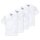 SCHIESSER Herren American T-Shirt 4er Pack - 1/2 Arm, Unterhemd, V-Ausschnitt