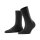 FALKE Damen Socken - Sensitive New York, Bündchen, Logo, einfarbig, lang