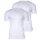 BIKKEMBERGS Mens T-Shirt, 2-Pack - BI-PACK T-SHIRT, Undershirt, Round Neck, Cotton Stretch
