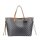 JOOP! Damen Handtasche - Cortina 1.0 Lara Shopper xlho 33x40x20 (HxBxT), Cornflower, Anhänger, Logo, gemustert