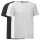 seidensticker mens T-shirt, 3-pack - Basic, short sleeve, cotton jersey, plain