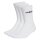 adidas unisex socks, 3-pack - Linear Crew Cushioned, logo, padded, solid color