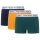 Pepe Jeans mens trunks, 3-pack - SOLID TK, underwear, logo waistband, solid colour