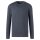 JOOP! mens long-sleeved shirt - homewear, round neck, longsleeve, cotton, all-over logo