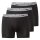 BALDESSARINI mens boxer shorts, 3-pack - Cyclists, underwear, pants, cotton, logo