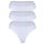 Marc O Polo ladies thongs, 3-pack - Logo waistband, Organic Cotton Stretch, Basic