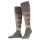 Burlington Mens Knee Socks - EDINBURGH, Virgin Wool, Rhombus, One Size