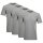 RAGMAN Herren T-Shirt 4er Pack - 1/2 Arm, Unterhemd, Rundhals