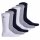 LACOSTE Unisex Socks, 3-pack - Tennis Socks, Cotton Blend, Solid Color
