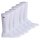 LACOSTE Unisex Socken, 6er Pack - Tennissocken, Baumwollmischung, einfarbig