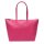 LACOSTE Ladies Handbag with Zip - Shopping Bag, 30x35x14cm (WxHxD)