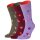 Von Jungfeld Mens Socks, 3-pack - Erntezeit, Motif Socks, Gift Box
