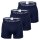 POLO RALPH LAUREN Mens Boxer Shorts, 3-pack - CLASSIC-3 PACK- TRUNK, Cotton Stretch, Logo Waistband