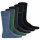 BOSS Mens Socks, 5 Pack - 5P RS Uni Colors CC, Cotton Mix, Logo, Solid Colour
