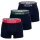 LACOSTE Mens Boxer Shorts, 6-pack - Trunks, Casual, Cotton Stretch, Logo waistband