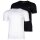 EMPORIO ARMANI Mens T-shirt, 2-pack - PURE COTTON, short sleeve, round neck, logo