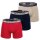 EMPORIO ARMANI mens boxer shorts, 3-pack - CORE LOGOBAND, boxer, stretch cotton