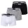 BOSS Mens Trunks, 6-pack - 6P Power, Boxer Shorts, Cotton Stretch, Logo, uni