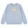 Steiff Kinder Sweatshirt - Teddy-Applikation, Quietscher, Cotton Stretch, uni