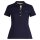 GANT ladies polo shirt - CONTRAST COLLAR PIQUE POLO, half sleeve, button placket, logo