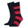 TOMMY HILFIGER Men Socks, Pack of 6 - Rugby Sock, Stockings, Stripes, uni/striped