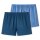 SCHIESSER boys woven boxer shorts, 2-pack - underwear, cotton