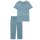 SCHIESSER Damen Schlafanzug Set - Nachtwäsche, 3/4 Kurzarm, Pyjama, Muster, Baumwolle