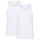 Camano Mens undershirts, 2-pack - Comfort BCI Cotton, tank top, fine rib, cotton