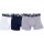 CR7 Men Boxer Shorts, Pack of 3 - Trunks, Organic Cotton Stretch