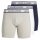 JACK&JONES mens boxer shorts, 6-pack - JACSOLID, stretch cotton, solid colour