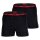 HUGO Mens Woven Boxer Shorts, 2 Pack - Woven Boxer Twin Pack, Logo Waistband, Cotton