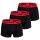 HUGO Mens Boxer Shorts, 6-pack - Trunks Six Pack, Logo, Cotton Stretch