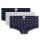 Sanetta Girls Underpants, 3-pack - Cutbrief, Underwear, Stretch Cotton, Single Jersey, patterned