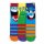 United Oddsocks Kids Socks, 3 individual Socks - Motif socks
