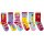 United Oddsocks Kids Socks, 6 Individual Socks - Gift Box, Motif Socks