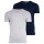 GANT Herren T-Shirt, 4er Pack - V-NECK T-SHIRT 4-PACK, V-Ausschnitt, kurzarm, Cotton