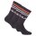 FILA Unisex Socken 6 Paar - Street, Sport, Lifestyle, Socks Set, Stripes, 35-46