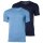 EMPORIO ARMANI Herren T-Shirt, 2er Pack - CORE LOGOBAND, V-Neck, Stretch Cotton