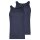 SKINY mens vests, 2-pack - Tank Top DP, sleeveless, fine rib, cotton